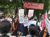 Protest at Parliament Street - Demanding Justice for Rabiya 